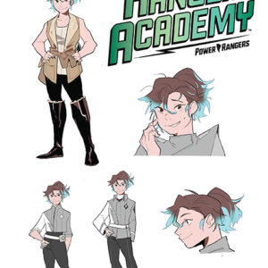 RANGER ACADEMY #1: Jo Mi-Gyeong Character Design cover B