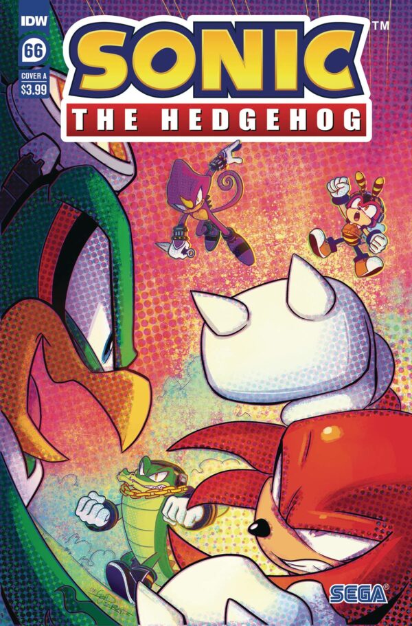 SONIC THE HEDGEHOG (2018 SERIES) #66: Gigi Dutreix cover A