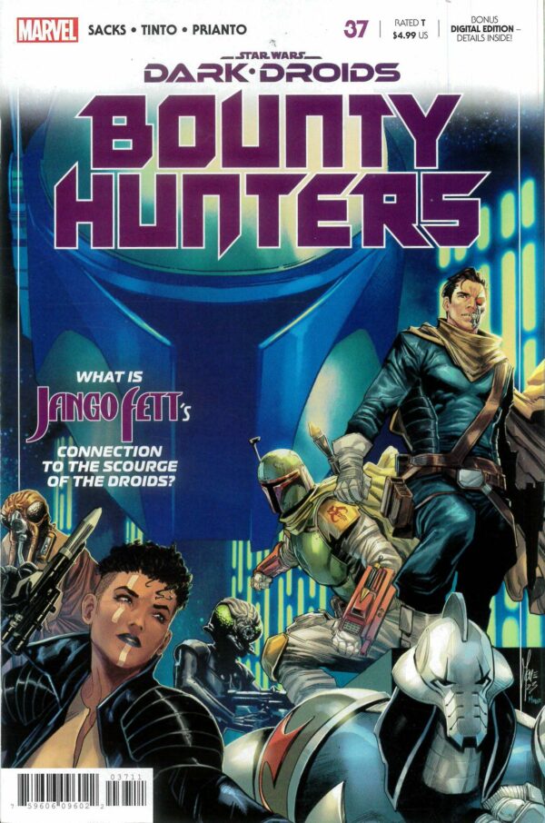 STAR WARS: BOUNTY HUNTERS #37: Marco Checchetto cover A (Dark Droids)