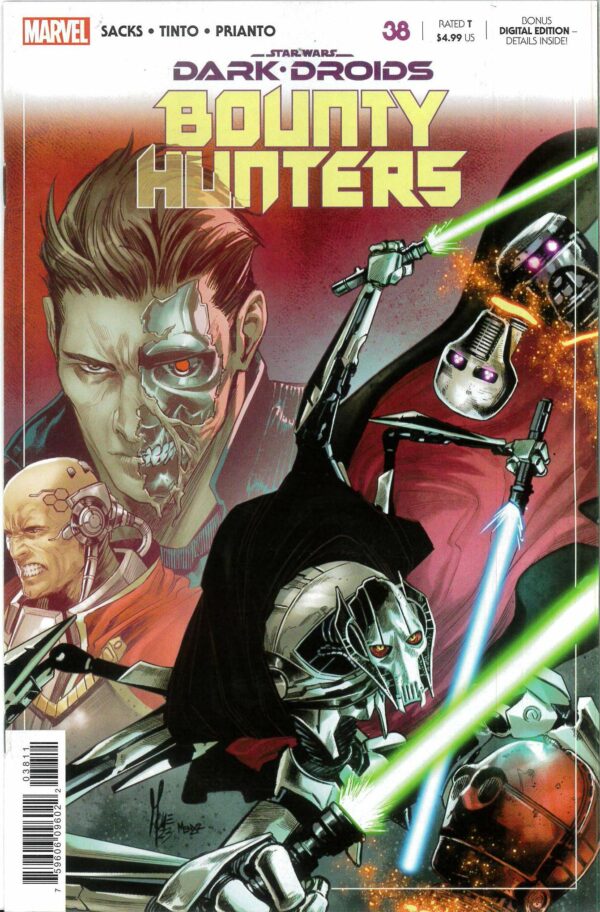 STAR WARS: BOUNTY HUNTERS #38: Marco Checchetto cover A (Dark Droids)