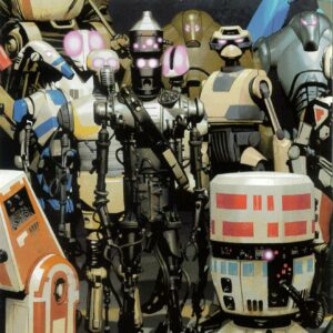 STAR WARS: BOUNTY HUNTERS #38: Josemaria Casanovas Droids connecting cover D
