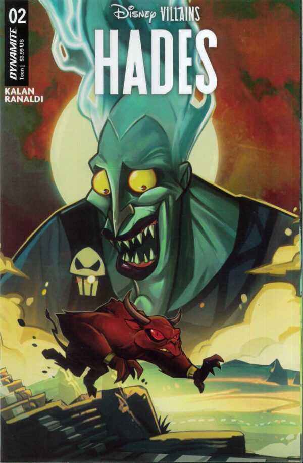 DISNEY VILLAINS: HADES #2: Francesco Tomaselli cover D