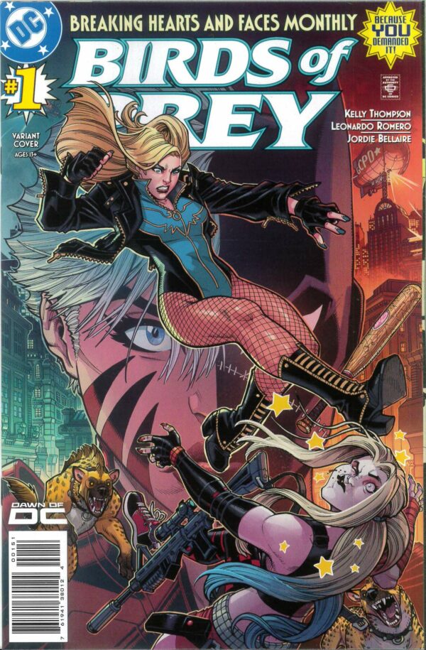 BIRDS OF PREY (2023 SERIES) #1: Nick Bradshaw RI cover E