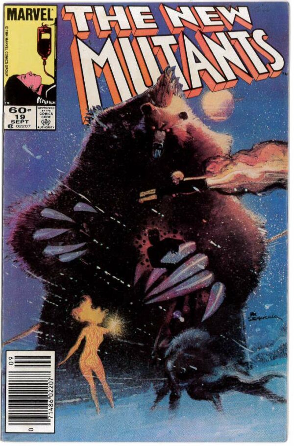 NEW MUTANTS (1982-1991 SERIES) #19: Newsstand Edition