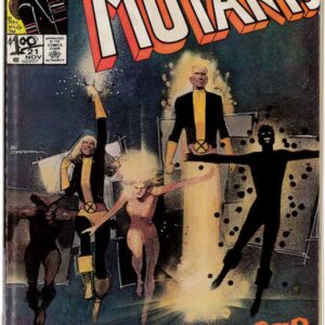 NEW MUTANTS (1982-1991 SERIES) #21: Newsstand Edition – FN