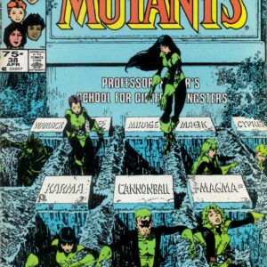 NEW MUTANTS (1982-1991 SERIES) #38: Newsstand Edition