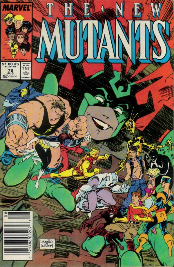 NEW MUTANTS (1982-1991 SERIES) #78: Newsstand Edition