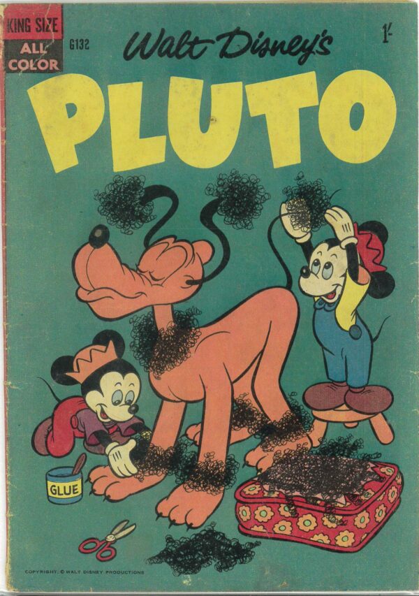 WALT DISNEY’S COMICS GIANT (G SERIES) (1951-1978) #142: Pluto – GD