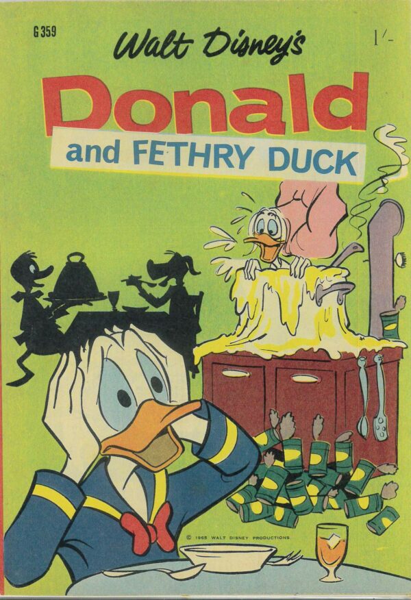 WALT DISNEY’S COMICS GIANT (G SERIES) (1951-1978) #359: Donald and Feathry Duck – VF