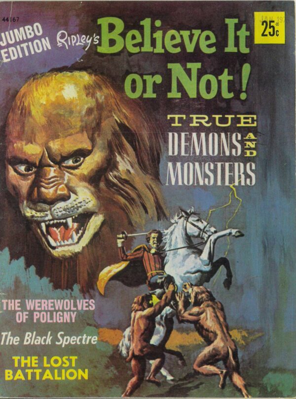 RIPLEY’S BELIEVE IT OR NOT (1972-1979 SERIES) #44167: True Demons and Monsters – VG