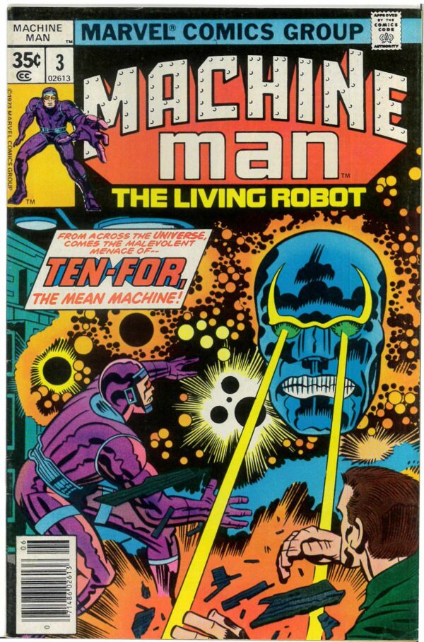 MACHINE MAN (1978-1981 SERIES) #3