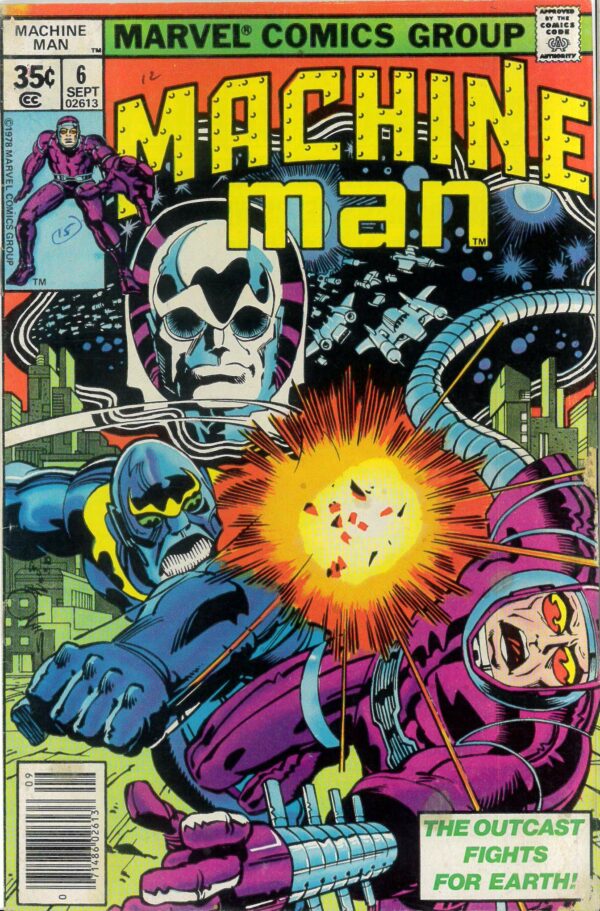 MACHINE MAN (1978-1981 SERIES) #6