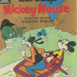 WALT DISNEY’S MICKEY MOUSE (M SERIES) (1956-1978) #77: Mystery of the Misguided Missle – VF/NM