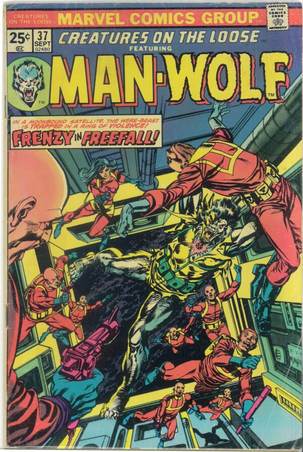 CREATURES ON THE LOOSE #37: VG: Continues in Marvel Premiere #45: Final Issue