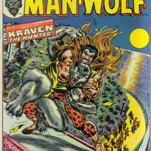 CREATURES ON THE LOOSE #32: Man-Wolf: Kraven the Hunter: FN