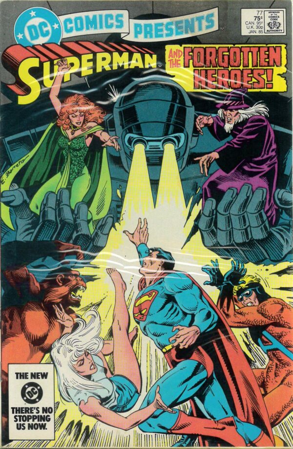 DC COMICS PRESENTS (1980’S) #77: Superman & The Forgotten Heroes – NM