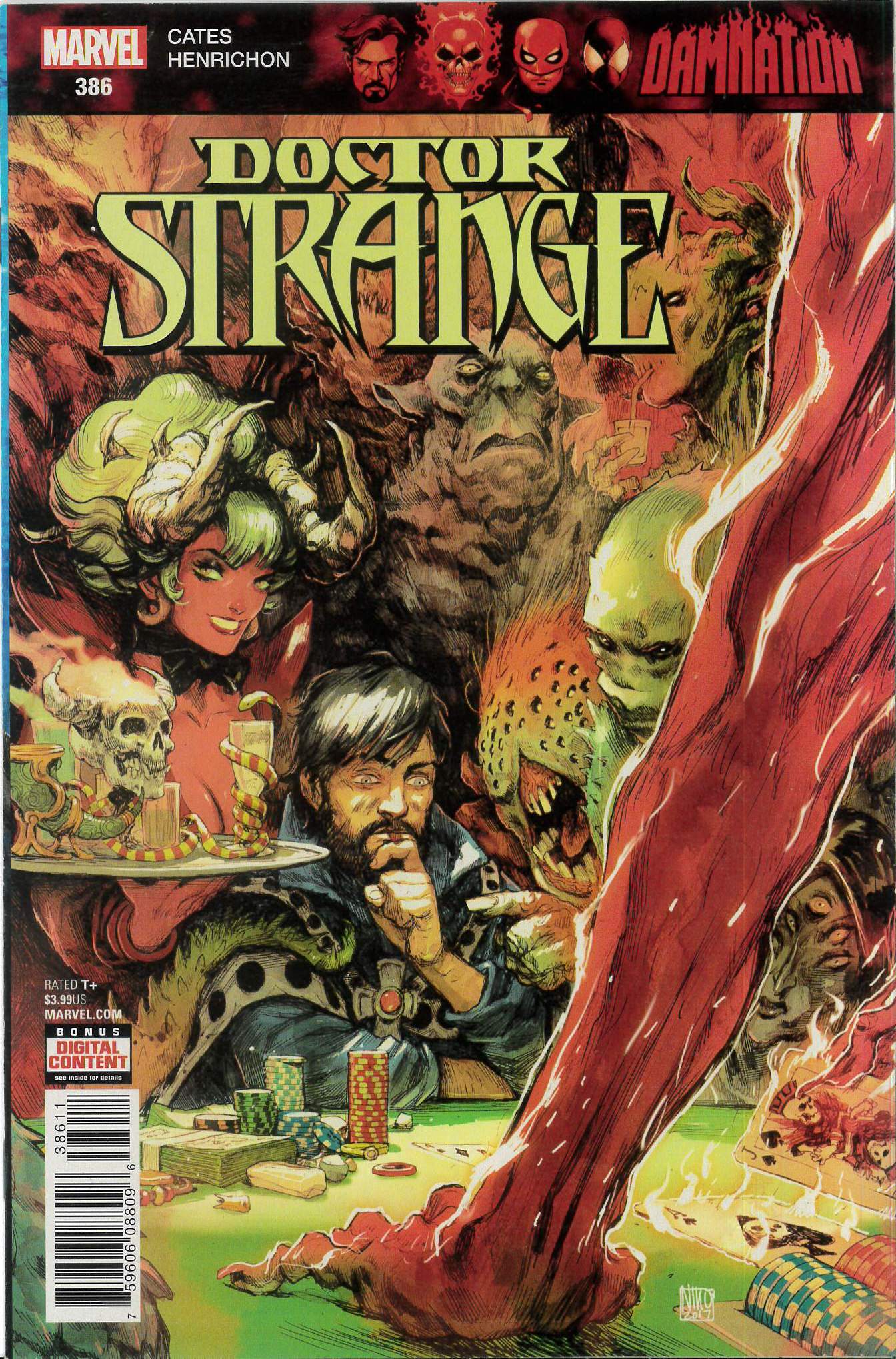 DOCTOR STRANGE (1968-2025 SERIES) #386: Damnation tie-in DOCTOR STRANGE (1968-2025 SERIES) #386: Damnation tie-in