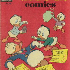 WALT DISNEY’S COMICS (1946-1978 SERIES) #188: Carl Barks – Boat Buster – Vol 16 Iss 7 – GD/VG