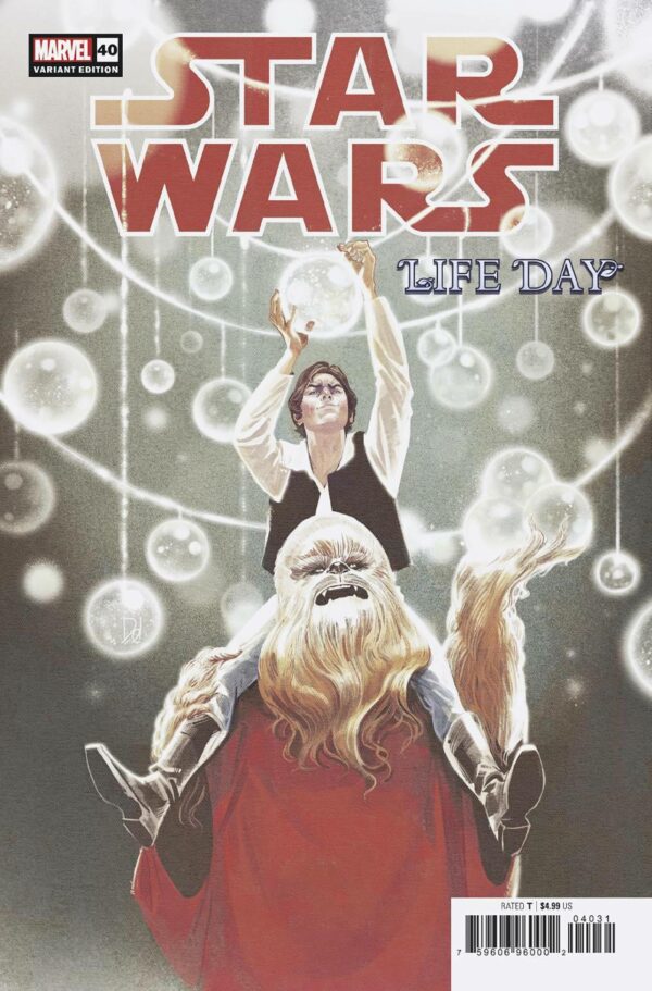 STAR WARS (2019 SERIES) #40: Mike Del Mundo Life Day cover C