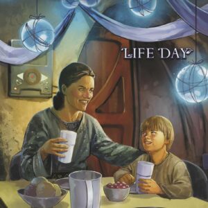 STAR WARS: DARTH VADER (2020 SERIES) #40: Mike Del Mundo Life Day cover B
