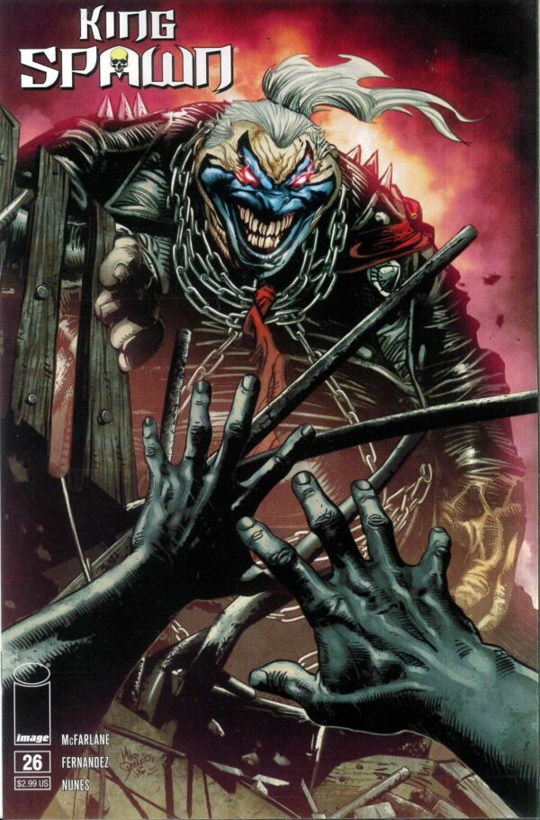 KING SPAWN #26: Mike Deodato Jr. cover A