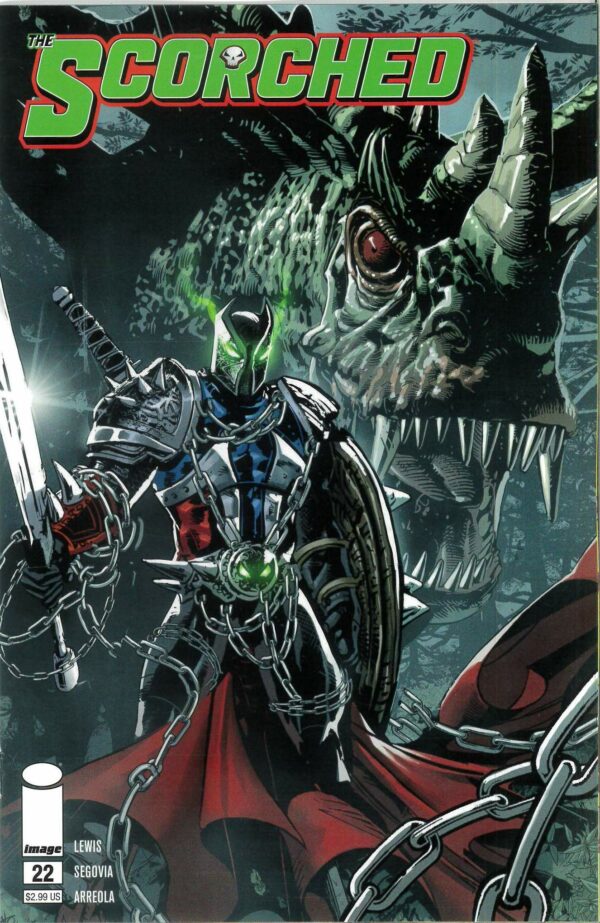 SPAWN: THE SCORCHED #22: Mike Deodato Jr. cover A