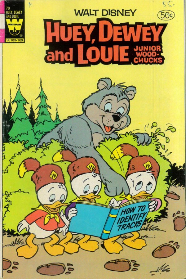 HUEY, DEWEY AND LOUIE JUNIOR WOODCHUCKS #70: VG/FN