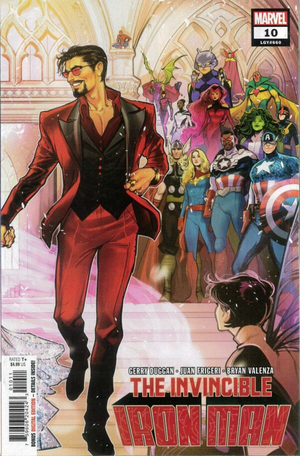 INVINCIBLE IRON MAN (2023 SERIES) #10: Lucas Werneck cover A (Fall of X)