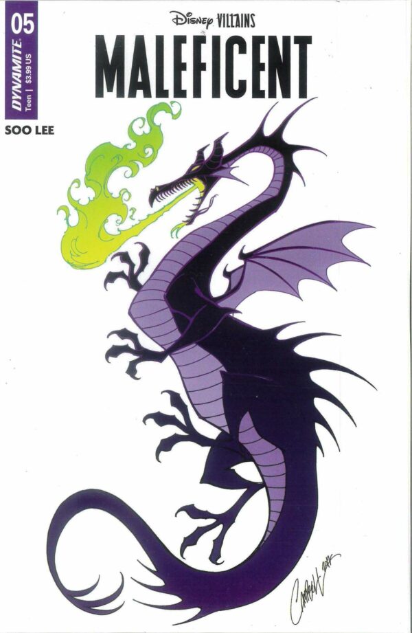 DISNEY VILLAINS: MALEFICENT #5: J. Scott Campbel cover O