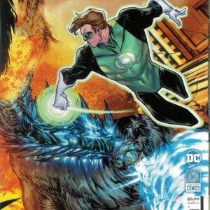 GREEN LANTERN (2023 SERIES) #4: David Baldeon Justice League vs Godzilla vs Kong cover