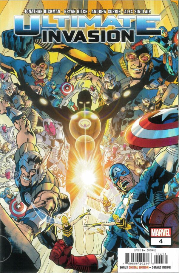 ULTIMATE INVASION #4: Bryan Hitch cover A