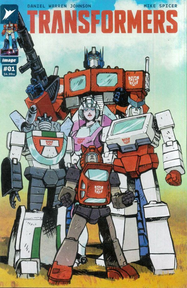 TRANSFORMERS (2023 SERIES) #1: Daniel Warren Johnson cover B