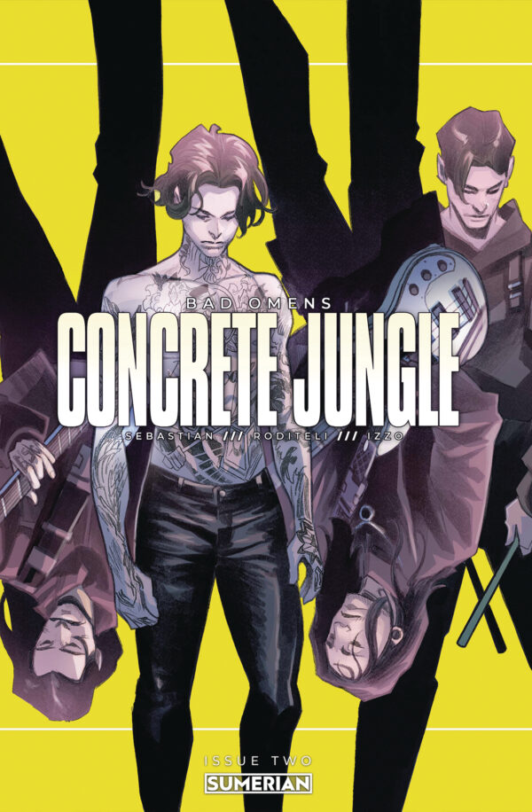 BAD OMENS: CONCRETE JUNGLE #2: Simone Ragazzoni cover C