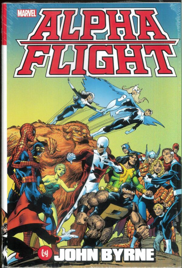 ALPHA FLIGHT BY JOHN BYRNE OMNIBUS (HC) #1: John Byrne Marvel Age Direct Market cover