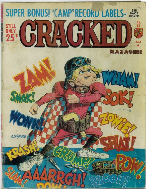 CRACKED MAGAZINE (1958-2004 SERIES) #53: GD
