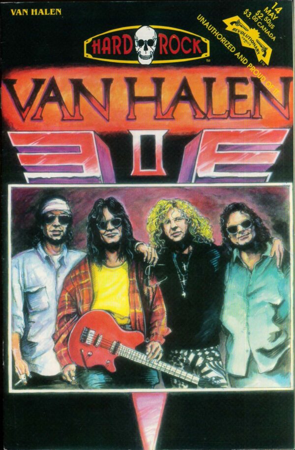 HARD ROCK COMICS #14: Van Halen – VF/NM