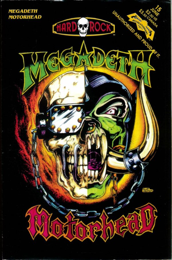 HARD ROCK COMICS #15: Megadeth/Motorhead – VF/NM