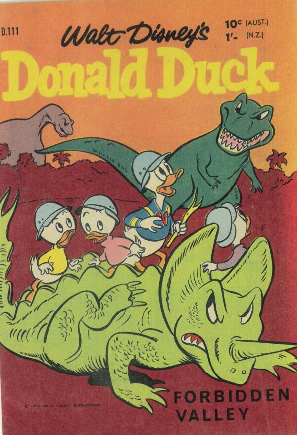 WALT DISNEY’S DONALD DUCK (D SERIES) (1956-1978) #111: Carl Barks: Forbidden Valley – VF/NM