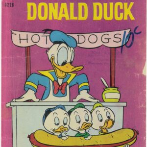 WALT DISNEY’S DONALD DUCK (D SERIES) (1956-1978) #226: Carl Barks (Battling the Salesman or Vaction Time) GD