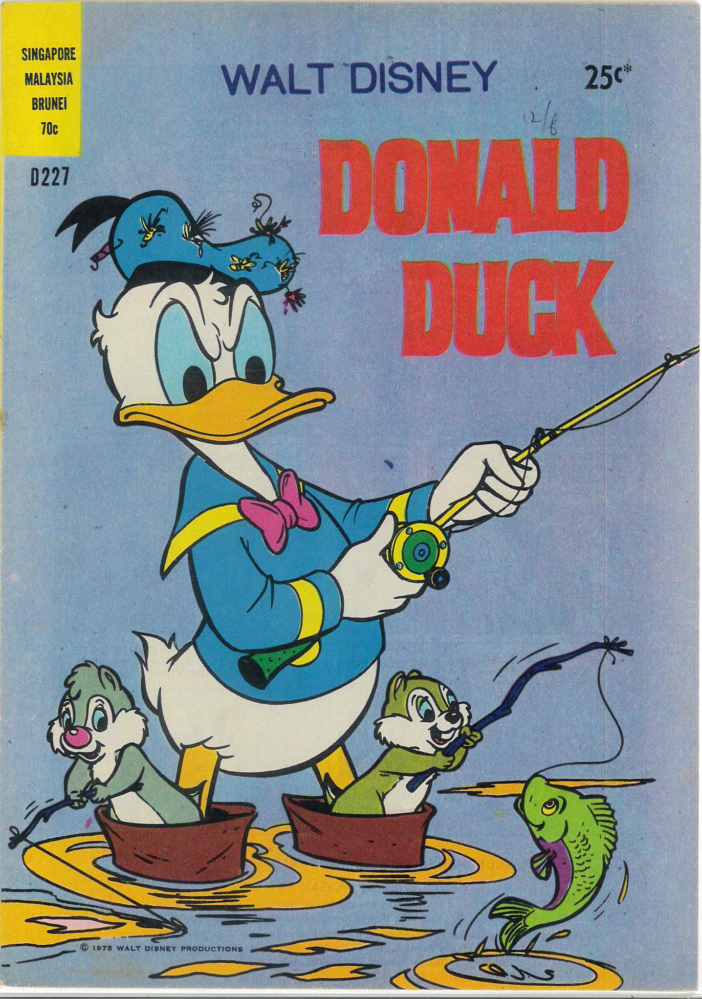WALT DISNEY’S DONALD DUCK (D SERIES) (1956-1978) #227: VG/FN WALT DISNEY’S DONALD DUCK (D SERIES) (1956-1978) #227: VG/FN