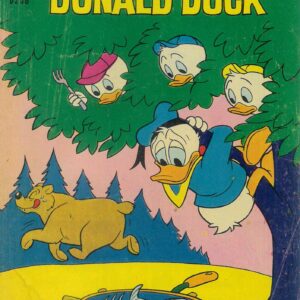 WALT DISNEY’S DONALD DUCK (D SERIES) (1956-1978) #238: Treasure of Sypglass Cove, Sky-Diver, Weather or Not – GD