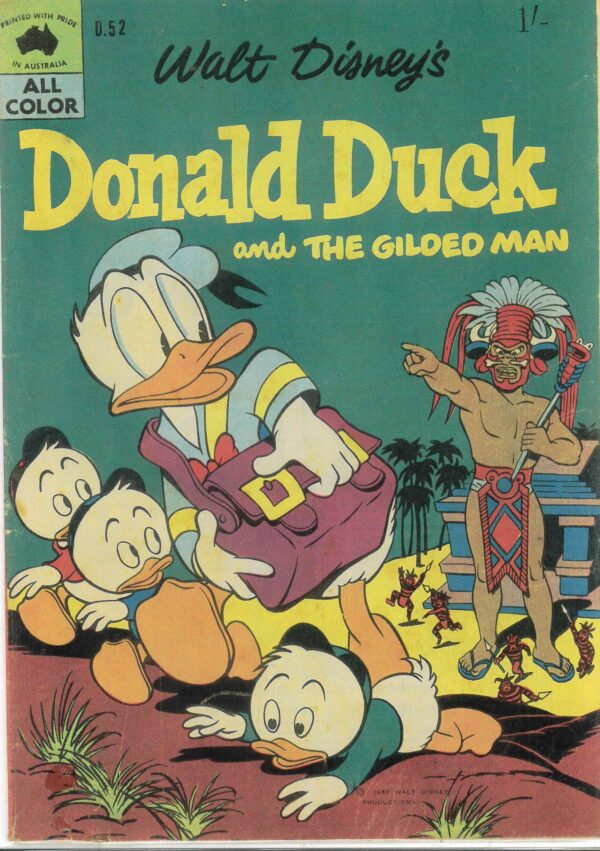 WALT DISNEY’S DONALD DUCK (D SERIES) (1956-1978) #52: Carl Barks: The Gilded Man – VG/FN