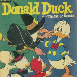 WALT DISNEY’S DONALD DUCK (D SERIES) (1956-1978) #58: Carl Barks: Trick or Treat: Thumbs Up – FN