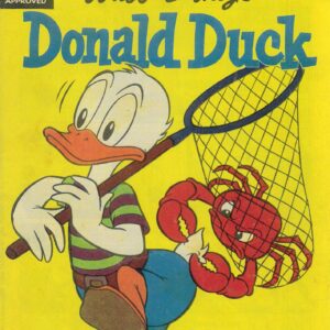 WALT DISNEY’S DONALD DUCK (D SERIES) (1956-1978) #73: A Real Coat Getter, Pup Problem, Self-Made Hero, Letter P:FN