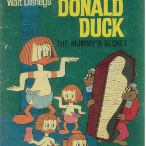 WALT DISNEY’S DONALD DUCK (D SERIES) (1956-1978) #91: Mummy’s Secret, Good Old Daze, A Clean Sweep – GD/VG
