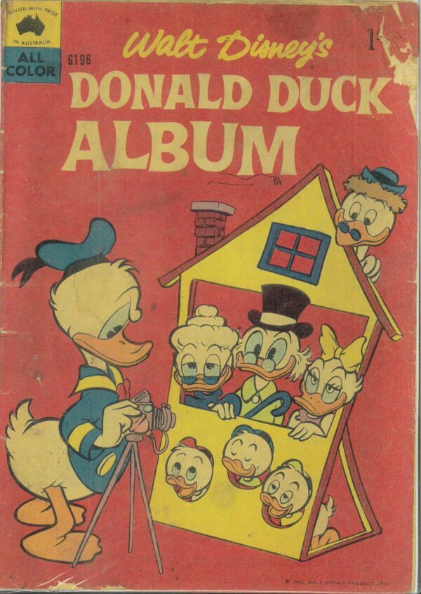 WALT DISNEY’S COMICS GIANT (G SERIES) (1951-1978) #196: Donald Duck Album – FR/GD