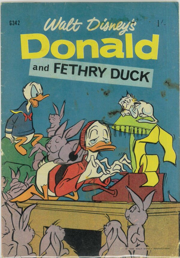 WALT DISNEY’S COMICS GIANT (G SERIES) (1951-1978) #342: Donald and Feathery Duck: GD