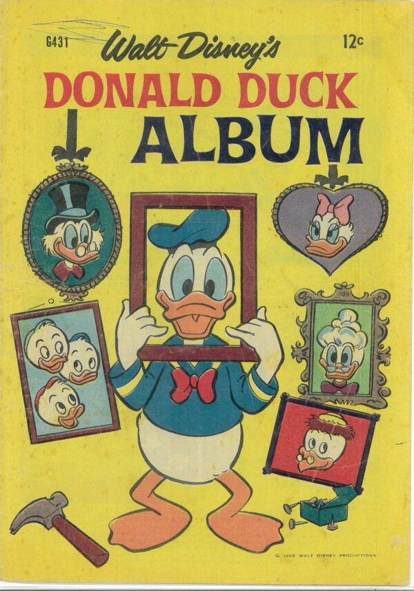 WALT DISNEY’S COMICS GIANT (G SERIES) (1951-1978) #431: Donald Duck ALbum – GD