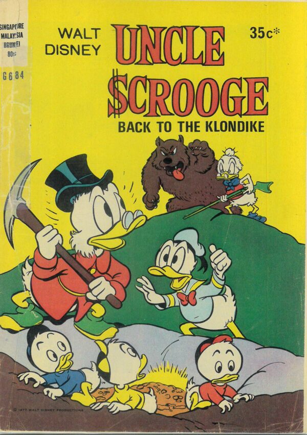 WALT DISNEY’S COMICS GIANT (G SERIES) (1951-1978) #4684: Carl Barks: Back to the Klondike – GD