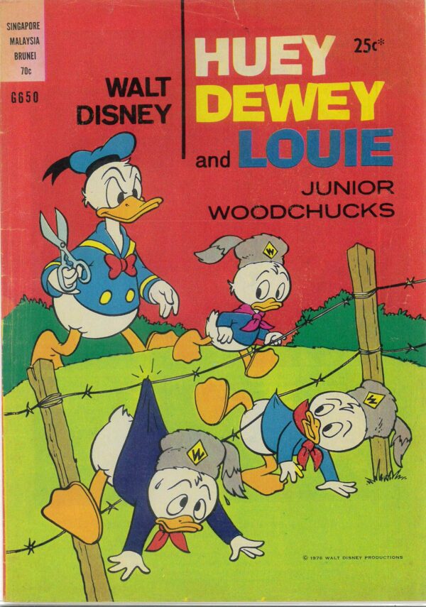 WALT DISNEY’S COMICS GIANT (G SERIES) (1951-1978) #650: Huey, Dewey and Louie – VG/FN
